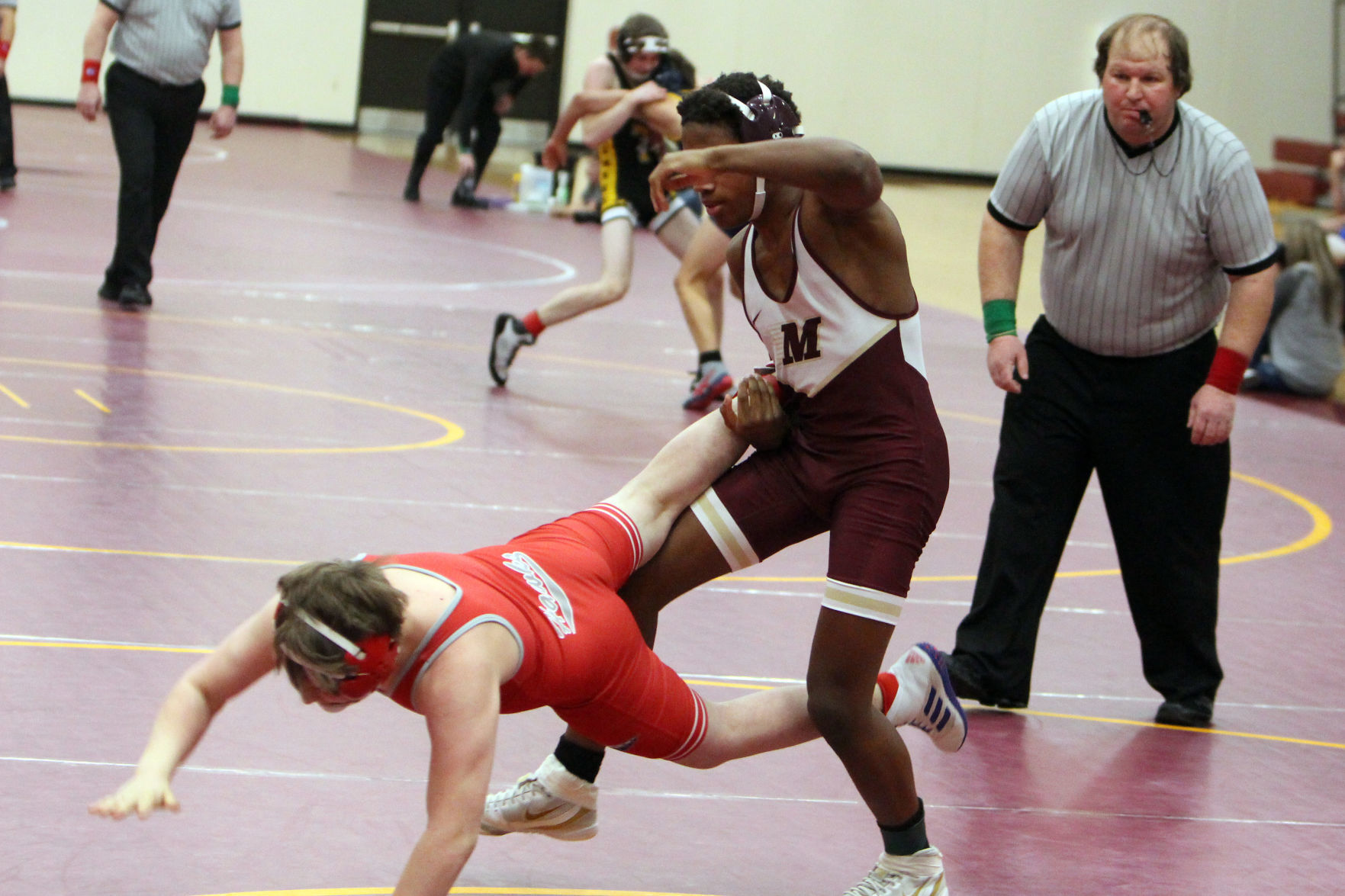 Whitetail Shootout Menomonie wrestling tournament 1-31-20